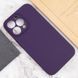 Силіконовий чохол Silk Full Camera Protective для Apple iPhone 16 Pro (6.3") Elderberry 777-09571 фото 3