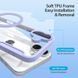 Чехол-книжка Dux Ducis Skin X Pro with MagSafe для Apple iPhone 16 (6.1") Purple 777-08171 фото 4
