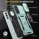 Ударопрочный чехол Camshield Army Ring для Samsung Galaxy A24 4G Light Green 777-05074 фото 6