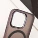 Чехол TPU+PC Lily with MagSafe для Apple iPhone 13 Pro (6.1") Dark Purple 214-03618 фото 5