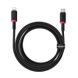 Кабель Baseus Dura Series Fast Charging Cable Type-C to iP 20W 2m Red+Black P10377800U01-03 фото 1