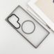 Чехол TPU+PC Metal Buttons with MagSafe Colorful для Samsung Galaxy S24 Ultra Grey 555-03008 фото 2