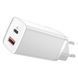 Сетевое зарядное устройство Baseus GaN2 Lite Quick Charger C+U 65W EU White 656-01296 фото 1