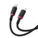 Кабель Baseus Dura Series Fast Charging Cable Type-C to iP 20W 2m Red+Black P10377800U01-03 фото 5