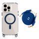 Чехол TPU+PC LanyardCase with MagSafe для iPhone 14 Pro Indigo Blue 214-03146 фото 1