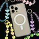 Ремінець-браслет Crystal Lanyard Love для телефону Pink 555-04440 фото 6