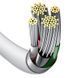 Кабель Baseus Superior Series Fast Charging Data Cable USB to iP 2.4A 0.25m White CALYS-02 фото 6