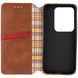 Чохол-книжка Rubic Leather для Xiaomi Redmi Note 13 4G Brown 666-02933 фото 3