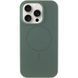 Силіконовий чохол з MagSafe для iPhone 12 Pro / 12 Pine green 214-01726 фото 1