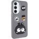 Чохол TPU Leather Toys для Samsung Galaxy A36 5G Monster / Grey 555-00916 фото 1