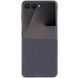 Кожаный чехол Leather Case для Samsung Galaxy Z Flip7 Dark Gray 777-07980 фото 2