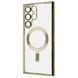 Чохол WAVE Metal Color Case with Magnetic Ring для Samsung Galaxy S22 Ultra Gold 656-07949 фото 1