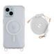 Чохол TPU+PC LanyardCase with MagSafe для iPhone 15 White 214-03165 фото 1