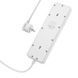 Сетевой удлинитель HOCO AC14A Rico 5-position socket(PD30W/1C3A) White 656-03190 фото 4