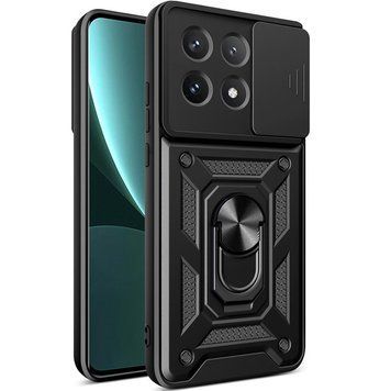 Ударопрочный чехол Camshield Serge Ring для Xiaomi Poco X6 Pro Black 777-04389 фото