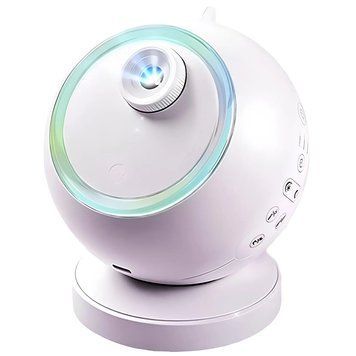 Проектор-нічник Meteor E25 with Bluetooth + 6 discs 2400 mAh White 656-03939 фото