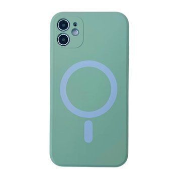 Силиконовый чехол с MagSafe для iPhone 11 Pro Салатовый 214-00617 фото