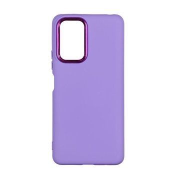 Чохол Silicone Cover Metal frame для Xiaomi Redmi Note 10 Pro / 10 Pro Max 4G Elegant purple 208-03477 фото