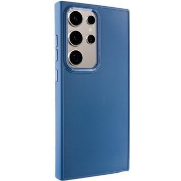 Чохол TPU Bonbon Metal Style для Samsung Galaxy S23 Ultra Denim Blue 555-02814 фото