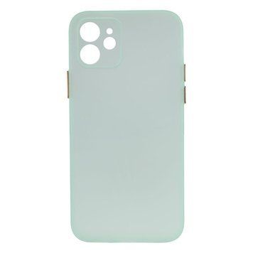 Силіконовий чохол Ultra-thin Matte TPU with Frame для iPhone 12 Світло-зелений 208-01094 фото
