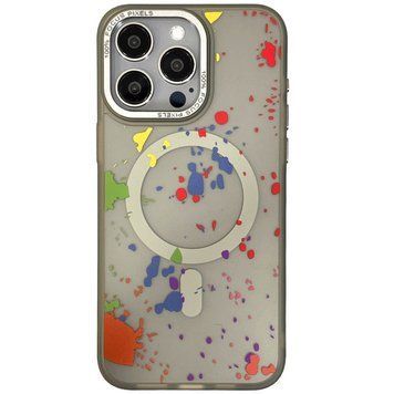 Чохол TPU+PC Flush with Magnetic Fit для Apple iPhone 16 Pro (6.3") Titanium grey ILSO-00000078766-9 фото