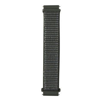 Ремінець Универс 22mm Nylon для Samsung/Amazfit/Huawei Dark Green 212-02760 фото