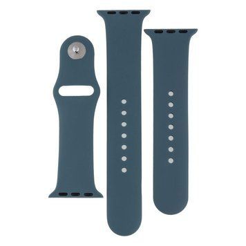 Ремінець для Apple Watch Band Silicone Two-Piece 38/40/41 mm Granny Grey 212-02127 фото