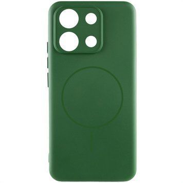 Чохол Silicone Cover Lakshmi Full Camera with Magnetic Fit для Xiaomi Redmi 15C (EU) Dark green 656-09099 фото