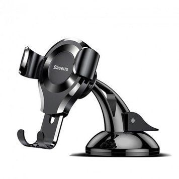 Держатель для мобильного Baseus Osculum Type Gravity Car Mount Black 656-00434 фото