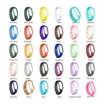Ремешок для Xiaomi Mi Band 5/6/7 Original Design Shiny pink 212-02560 фото