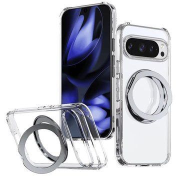 Чехол TPU+PC Aura Fold для Google Pixel 9 / 9 Pro / 10 / 10 Pro Transparent 555-02614 фото