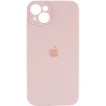 Чохол Silicone Case Full Size with Frame для iPhone 15 Plus Pink Sand 208-05052 фото