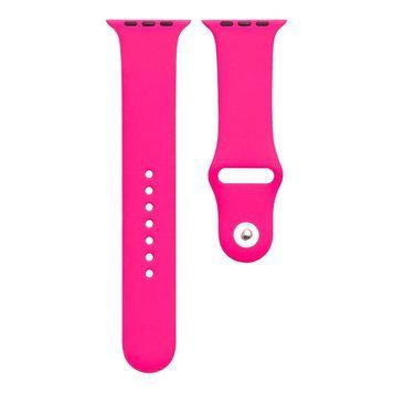 Ремешок для Apple Watch Band Silicone One-Piece Size-L 42/44/45/49 mm Shiny Pink 212-01960 фото