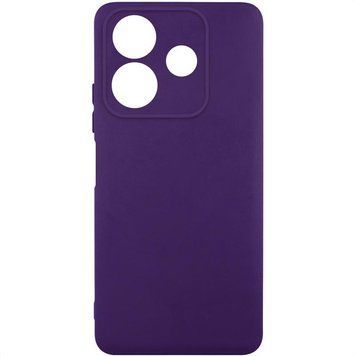 Чехол TPU GETMAN Liquid Silk Full Camera для ZTE Nubia V60 Темно фиолетовый / Dark Purple ILSO-00000077933-15 фото