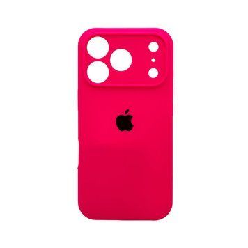 Силиконовый чехол с закрытой камерой для iPhone 17 Pro Max Shyny Pink 666-04314 фото