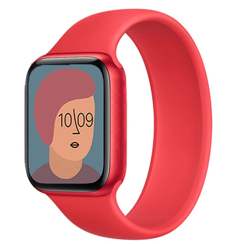 Силіконовий монобраслет для Apple Watch 38/40/41 mm 160 mm Червоний 212-00332 фото