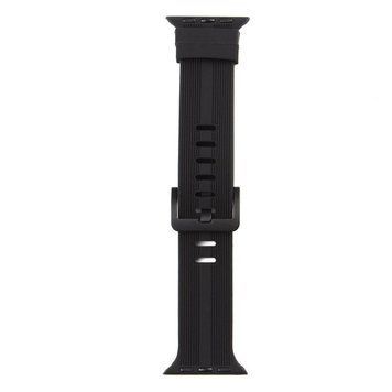Ремешок для Apple Watch Band Silicone Shine 38/40/41 mm Black 212-02060 фото