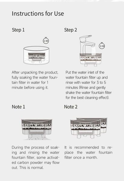 Фильтр CATLINK PURE Water Fountain - 5 шт 656-00608 фото