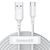 Кабель Baseus Simple Wisdom Data Cable Kit USB to Type-C 5A (2PCS/Set）1.5m White TZCATZJ-02 фото
