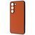 Чехол PRC Leather Case Samsung Galaxy S23 Orange 777-01269 фото
