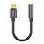 Перехідник AUX Baseus L54 Type-C to 3.5mm Black 209-00277 фото