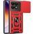 Ударопрочный чехол Camshield Serge Ring для Xiaomi Poco F6 Pro Red 777-04334 фото