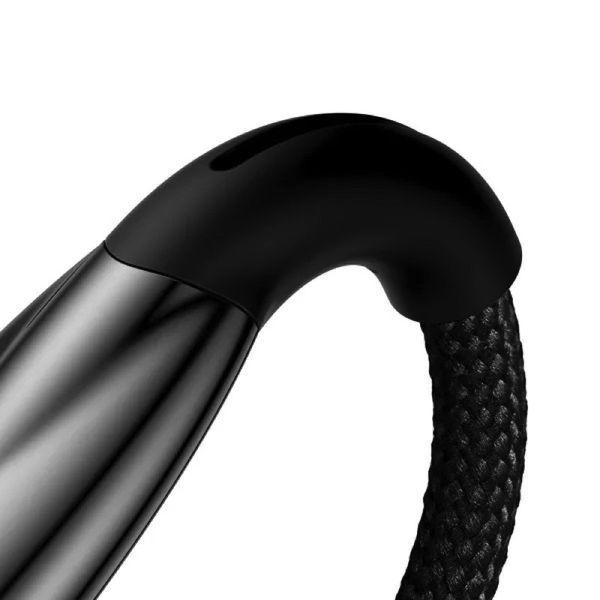 Кабель Baseus Glimmer Series Fast Charging Data Cable Type-C to Type-C 100W 1m Black CADH000701 фото
