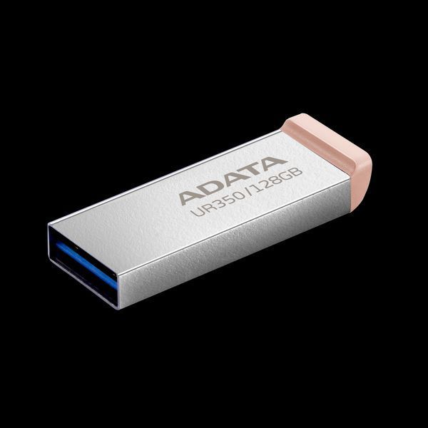 Флеш-накопитель ADATA USB 3.2 UR 350 128Gb Silver/Beige UR350-128G-RSR/BG фото