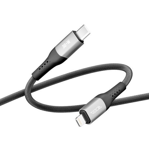 Кабель Ridea RC-US42 UltraStrong Type-C to Lightning 30W 1.2m Белый 209-00307 фото