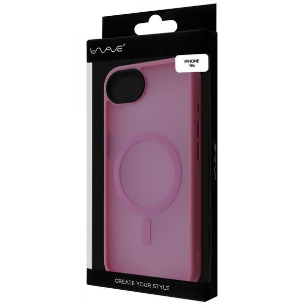 Чохол WAVE Matte Insane Case with Magnetic Ring для iPhone 16e\17e Midnight blue 656-07905 фото