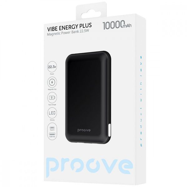 Power Bank Proove Vibe Energy Plus 22.5W 10000mAh Silver/White PBVE15012206 фото