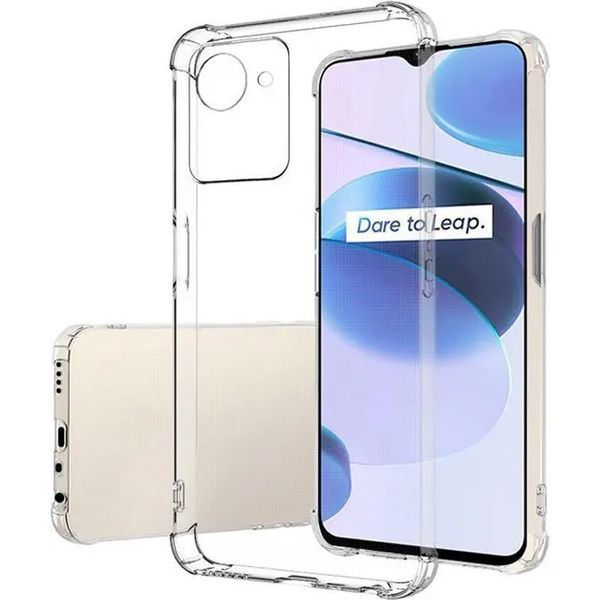 TPU чехол GETMAN Ease усиленные углы Full Camera для Realme C30s 555-02504 фото