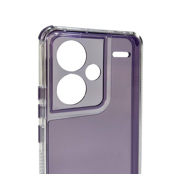 Противоударный чехол для смартфона Space III для Xiaomi Redmi Note 13 Pro Plus 5G Dark Purple 666-02243 фото