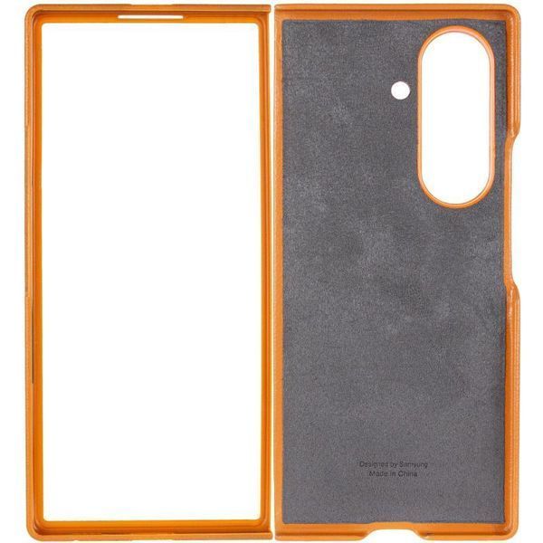Кожаный чехол Leather Case для Samsung Galaxy Z Fold7 Tan 777-07995 фото